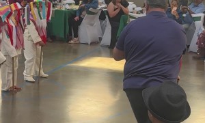 Performing Danza De Los Viejitos