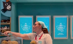 Pancake Stack Gets Stuck At Toy Diner