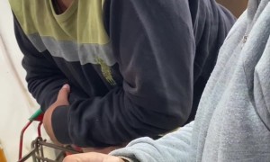 Pranking Mom With Member Hidden In Novelty Lighter