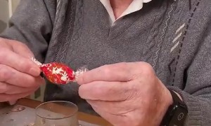 Irish Grandpa Covers Truffle In Whiskey