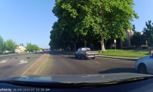 Possible Carjack Attempter Eats Pavement