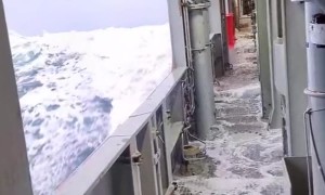Huge Waves in the Open Sea