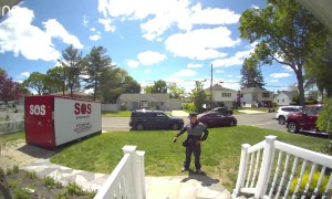 Pushy Salesman Lies About Dog Getting Out