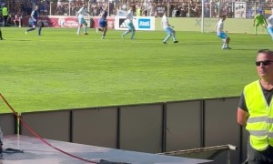 World Cup Cameraman Caught Smoking on the Job