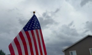 Americans See Patriotic Cloud Shapes