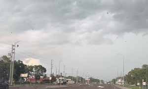 Gustnado over Largo, Florida