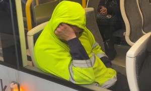Leaving Boss Asleep on the Tram