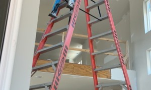 Ladder Ratcheted To Other Ladder