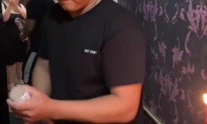 Birthday Confetti Pops Backwards Into Groin