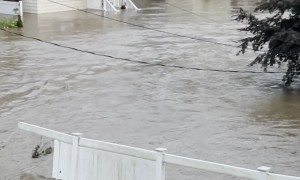 Heavy Flooding in North Plainfield, New Jersey