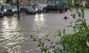 Tubing in New Jersey Flash Flood