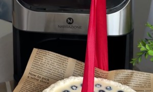 Cake Batter Prep Gets Messy