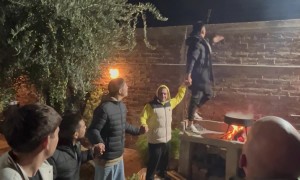 Friends Electrocute Themselves on Fence