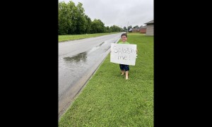 Kid Asks for a Splash and Drivers Oblige