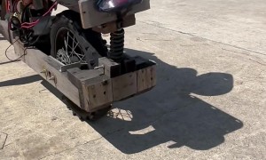 Engineering Student Builds Wooden E-Bike for Transportation Out of Necessity