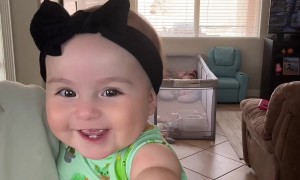 Cutest Baby Has Something She Wants To Say