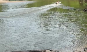 Boat Jump Off of Bogue Chitto Seal