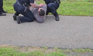 Man Gets Tased While Effortlessly Resisting Arrest