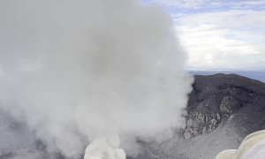 Hiking to the Top of an Active Volcano