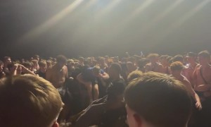 Human Wipeout at Lil Tecca Concert