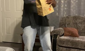 Dad Shows a Magic Trick