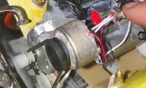 Small Version of an Old French Car