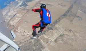 Skydiver Loses Control During Free Fall