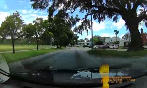 Major Blinker Mistake Causing a Three Car Collision