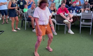 First Ever Hula Dog Champion!