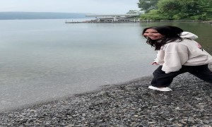 Skipped a Rock Backwards