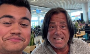 Meeting Peter Dante at LAX