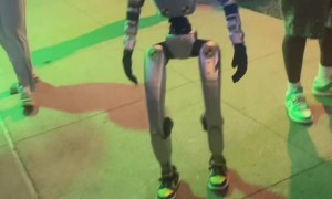 Robot Waves to Strangers in Austin