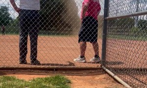 Dust Devil Interrupts Tennessee All-State Softball Game