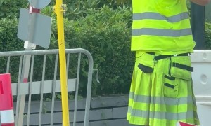 High Vis Construction Kilt
