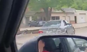 No One Rushes To Burning Car