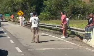 When Traffic Is at a Full Stop in Brazil