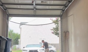 Garage Golf Gone Wrong Dents Car