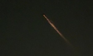 Jielong-3 Rocket's Fourth Stage Reenters Over Spain