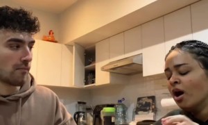 Girlfriend Retaliates After Interrupted Yawn