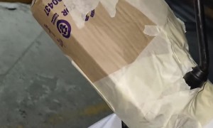 Cardboard Cover Keeps Hands Warmer