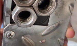 Heavy Duty Phone Case Made from Nuts and Bolts