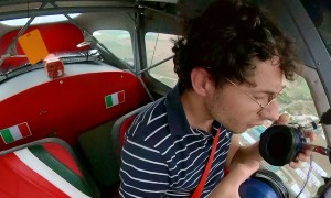 Student Pilot's Plane Falling Because of Windshear