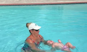 Baby Learns Flips During Life-Saving ISR Lessons