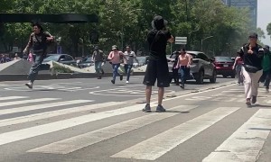 Godzilla vs. Kong Filming in Mexico City