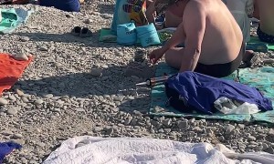 Building a Tower of Stones at the Beach