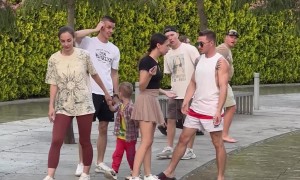 Wet Phone After Couple's Strength Stunt