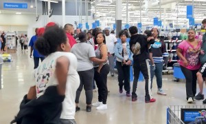 Family Fights Walmart Employee