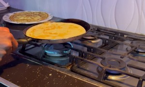 Flipped the Pan and the Tortilla