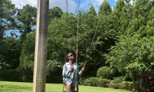 Sudden Fall Out of a Swing