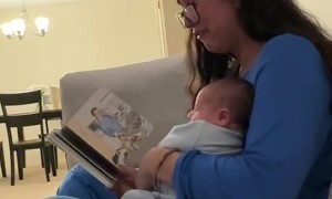 New Mom Sobs Over Beloved Book